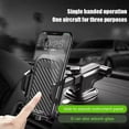 thumbnail image 2 of Universal Multifunctional Car Phone Holder, Black, Adjustable Width 50-100mm, ABS/PP/PVC, XP019, 2 of 8