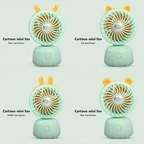 Clearance Under 10$!Household Fan MINI Desktop Small Clip Fan USB Charging Shaking Head Long Life Small Fan