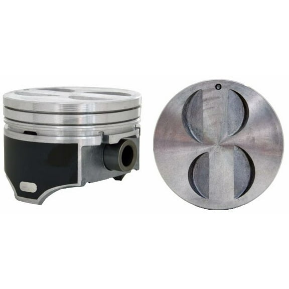 Set of 8 Flat Top Hypereutectic Pistons for 96-00 Ford 5.0L/302 Coated Skirt | .030 (.75mm Oversized) | 4.030in. Bore Diameter