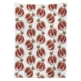 thumbnail image 3 of Ambesonne Fruits Tablecloth Rectangular Table Cover, Flowering Pomegranate, 52"x70", Red Umber Rose, 3 of 4