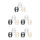 thumbnail image 2 of sweethay 3 Pieces Bra Strap Clips Webbing Holders Freely Underwear Converter Non-slip Slide Buckle Accessories Cross Intimates for Girls Type2 NO2, 2 of 6