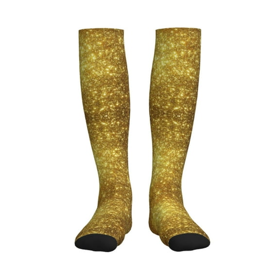 Gold Compression Socks Best Support for Women Men Athletic Running Cycling