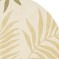 thumbnail image 4 of SAFAVIEH Soho Geri Floral Wool Area Rug, Ivory/Multi, 8' x 8' Round, 4 of 6