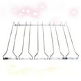 thumbnail image 1 of Redcolurful 1 Pcs 1-5 Rows Stainless Steel Wall Mount Stemware Wine Glass Hanging Rack Holder Shelf, 1 of 8