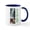 White/Navy Inside, variant on CafePress - Lord Help Me Recmag Jackrussellterrier Mugs - 11 oz Ceramic Mug - Novelty Coffee Tea Cup