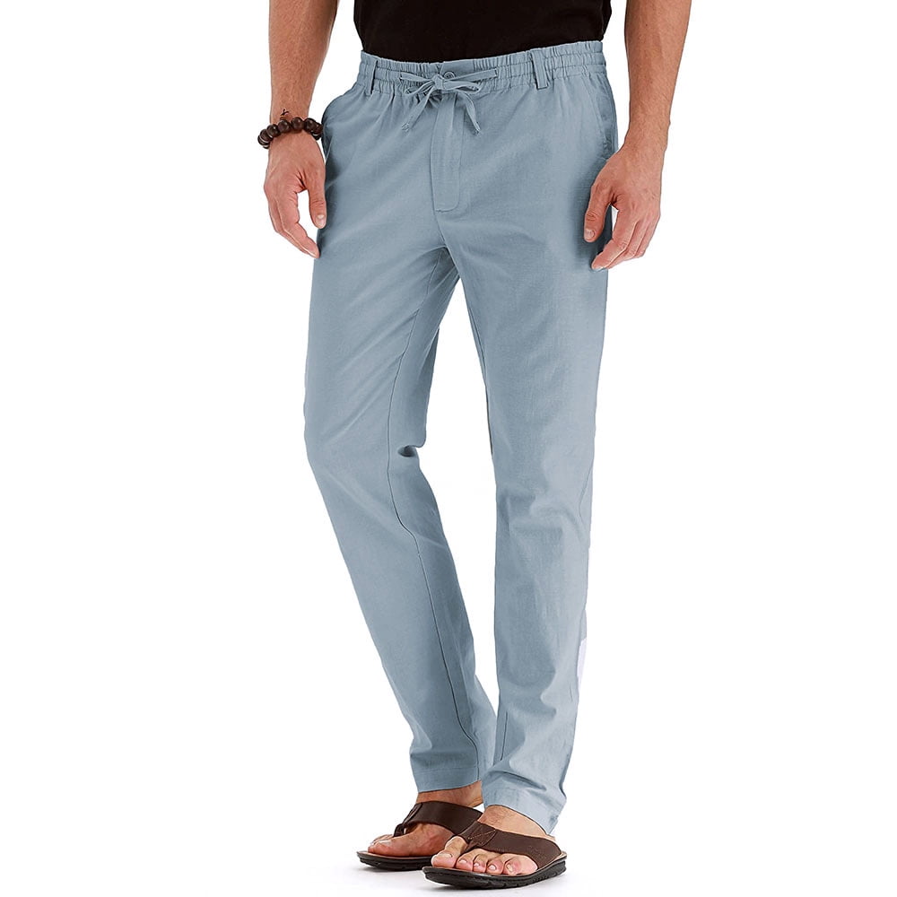 KAMAMEN Men Business Casual Sweatpants 