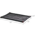 thumbnail image 4 of Vibrant Life Durable & Water-Resistant Dog Crate Mat, Black, 42", 4 of 8