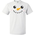 thumbnail image 3 of Inktastic Snowman Head, Snowman Face, Carrot Nose T-Shirt, 3 of 5