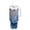 Blue Butterflies Flying, variant on 40 oz Insulated Stainless Steel Tumbler Double Wall Stainless Steel Tumbler with 2-Way Drinking Blue Butterflies Flying