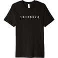 thumbnail image 1 of 18436572 V8 Firing Order Classic Engine Muscle Car Premium T-Shirt - Black - S, 1 of 2