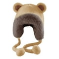 thumbnail image 1 of Ladies Winter Plush And Thick Warm Imitation Windproof Ear Hood, 1 of 2