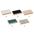 thumbnail image 2 of relayinert Wood Impact-resistant Jewelry Display Tray Wide Application Non-toxic Odorless Exquisite Craft Grey 1Set, 2 of 6