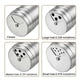 thumbnail image 3 of Uxcell 96mmLx54mmD Salero de Acero Inoxidable con Tapa Rotativa, 3 of 5