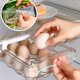 thumbnail image 2 of Organizador de refrigerador, estante de almacenamiento para huevos, cajón debajo del estante del refrigerador, organizador de cocina A, 2 of 3
