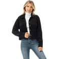 thumbnail image 4 of MixMatchy Women's Semi Cropped Corduroy Button Up Shacket, 4 of 4