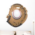 thumbnail image 1 of Baseball and Glove Wall Mural by Wallmonkeys Peel and Stick Graphic (36 in H x 33 in W) WM177861, 1 of 4