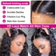 thumbnail image 3 of SVT-peluca Frontal de encaje de onda profunda suelta para mujer, cabello humano predespuntado, peluca de cierre de cabello indio, peluca Frontal húmeda y ondulada, 30 pulgadas, 3 of 3