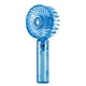 thumbnail image 1 of USB Transparent Handheld Fan Adjustables Gear Airs Cooler for Women Girls, 1 of 5