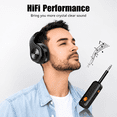 thumbnail image 3 of RONY Bluetooth 5.2 Transmitter Receiver, 2-in-1 Wireless 3.5mm Aux Bluetooth Audio Adapter for TV, Car Stereo, Speakers, Home Audio & Headphones, 3 of 14