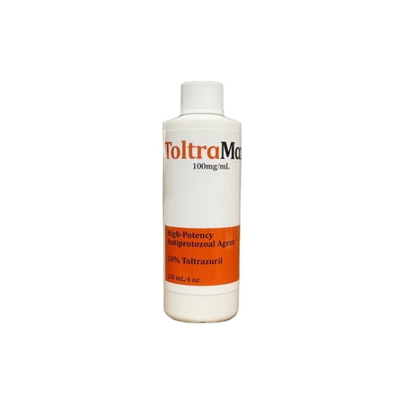 ToltraMax 10.0% for Horses, Dogs, Cats, 120mL/4 Ounce, for Non-Food Chain Animals