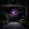 thumbnail image 4 of Solar Powered Hanging Bug Decorative Light 6 Inch Glowing Insect Art Sculpture Waterproof Metal for Outdoor Garden Patio Tree Porch Decor Summer Spring Blue, 4 of 5