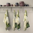 thumbnail image 6 of BZSMCE Kitchen Towels Creative White Hydrangea Bush Painting Pattern Durable Kitchen Towel, 6 of 7