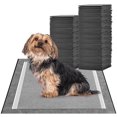 thumbnail image 1 of Puppy Pads MIZOK, que eliminan el olor a carbón, 23 x 24 pulgadas (100 unidades), 1 of 7