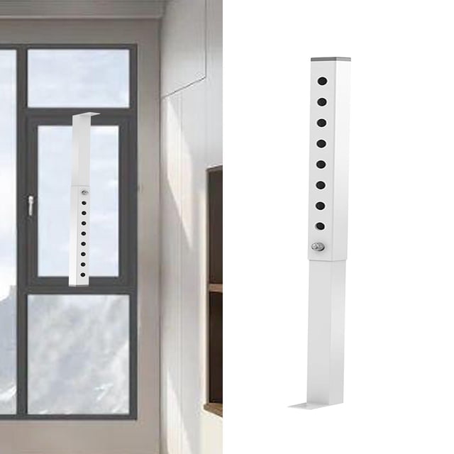 Barra de seguridad para ventanas para puertas corredizas de vidrio resistentes y seguras para niños, barra de bloqueo para ventanas interiores de , 9.84in 984 pulgadas