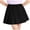 Black, variant on Girls Tennis Skorts Ice Silk Quick Dry Lightweight Athletic Workout Skorts Built in Shorts High Waisted Pleated Skorts 4-14 Years
