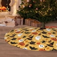 thumbnail image 6 of Sikiie Halloween Ghost Pumpkin 30-48 inches {designName} Print Christmas Tree Skirt Snowman Xmas Tree Skirt with Edge Christmas Decorations for Holiday Party48", 6 of 7