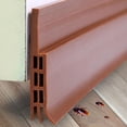 thumbnail image 6 of Door And Window Self\-Adhesive Silicone Sealing Strip Waterproof Soundproof And Moisture\-Proof Insulation Tape Door Seam Hardware Brown LQ7, 6 of 9