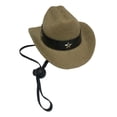 thumbnail image 2 of Sombrero de Disfraz Salvador para Mascotas Vaquero Ajustable Caqui, 2 of 10