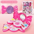 thumbnail image 4 of MesaSe Kids Makeup Kit for Girls Washable Make Up Set with Candy Case, 4 of 4