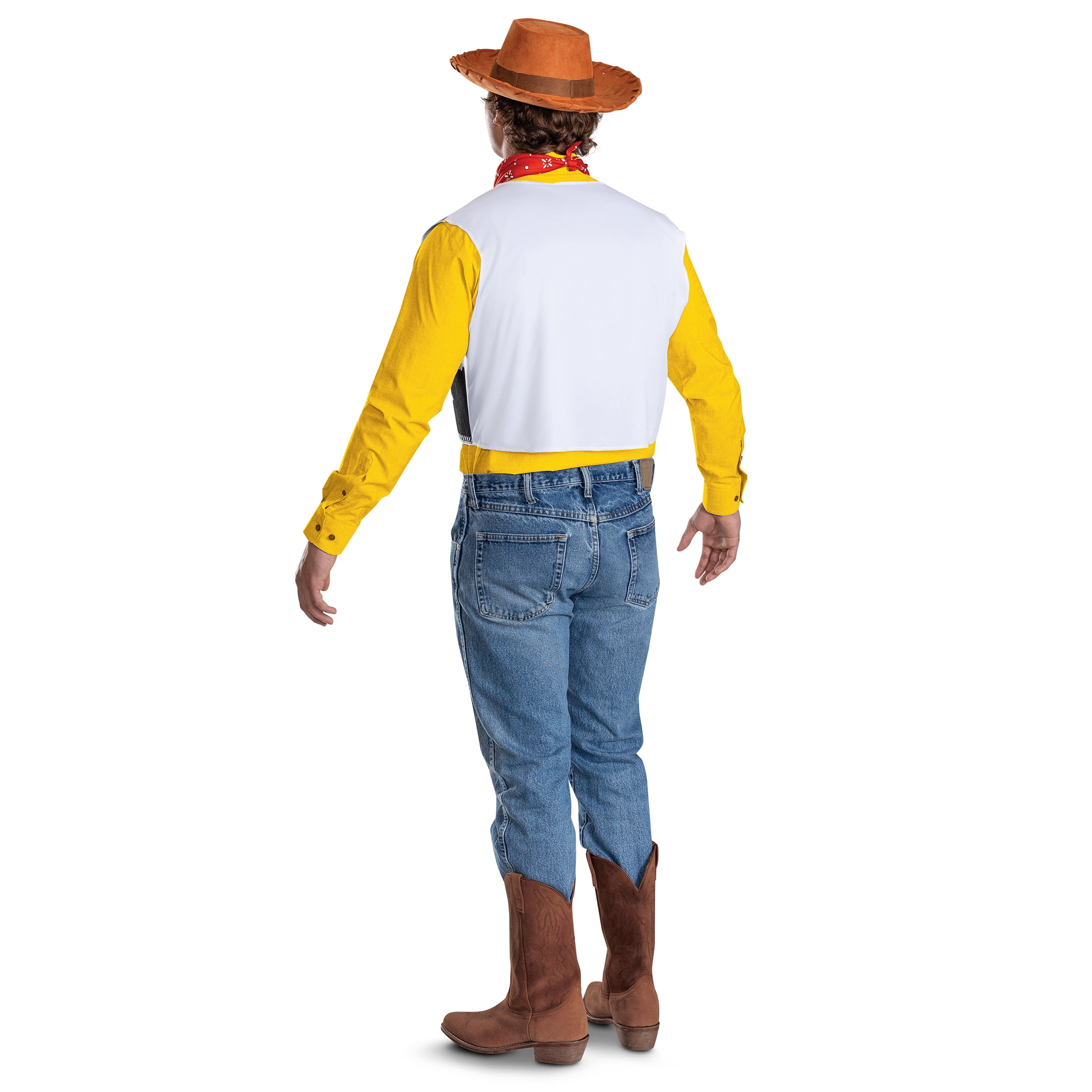 Disney Toy Story Woody Halloween Costume Kit for Adults, Adult One Size, by Disguise