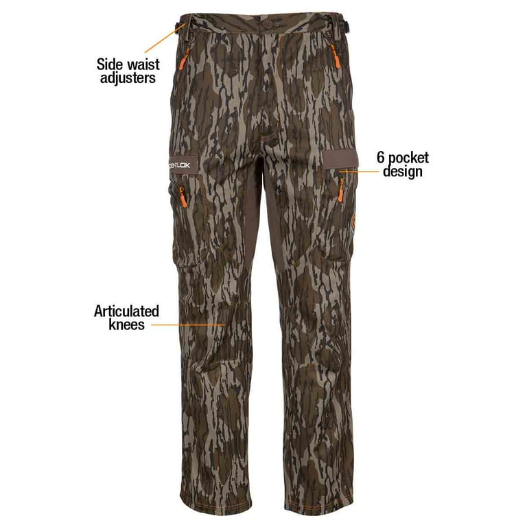 ScentLok Camo Hunting Pants for Men - Savanna Aero Crosshair
