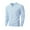 Light Blue, variant on Mens Shirts Under $10 Men's Shapewear Compression Flex Long Sleeve V Neck T-Shirt for Fitness Business and Leisure - Stylish