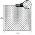 thumbnail image 3 of M-D Building Products 57562 12 in. x 12 in. x .020 in. Mill Aluminum Sheet Cloverleaf, 3 of 7
