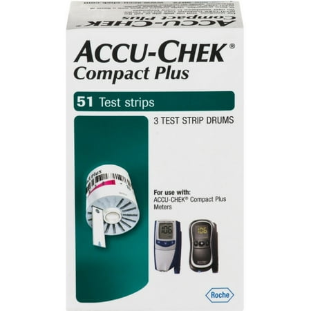 glucose blood test 51 Glucose Accu 51 Chek Blood ct Test Compact strips,