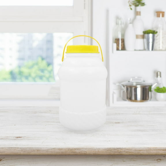 HDPE Storage Jar with Tight Seal for Kitchen Use 10L