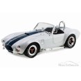 thumbnail image 2 of 1965 Shelby Cobra 427 S/C Convertible, White w/ Blue Stripes - Shelby  SC115 - 1/18 Scale Diecast Model Toy Car, 2 of 5