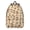 Mushroom and Species, variant on Mushroom and Sprig Navy Pattern Backpack for School, Cute School Bag with Adjustable Shoulder Straps and Padded Back, 15.7"x11.8"x5.5"