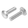 thumbnail image 5 of Uxcell 3/8-16x1-1/2" Carriage Bolt 304 Stainless Steel Polishing 10 Pack, 5 of 5