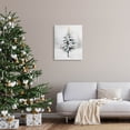 thumbnail image 2 of Snowy Christmas Tree Landscape Holiday Graphic Art Gallery Wrapped Canvas Print Wall Art, 2 of 7