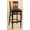 American Beauty, variant on Alston Quality 3643-30 UP-N-Ebony Classico Stool Natural Frame