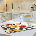 thumbnail image 6 of Yayeee Dish Drying Mat for Kitchen Counter Ultra Absorbent Easy Clean Pad 18x16", Floral Pattern, 6 of 7