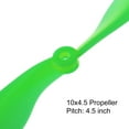 thumbnail image 4 of 1045 Propellers CW CCW 10x4.5 Prop 2-Vane Fixed-Wing Green Replacement Props with Adapter Rings, 16 Pack, 4 of 4