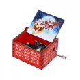 thumbnail image 2 of Bunblic Merry Christmas Music Box Hand Crank Compact Fun Desk Decorative Collection Christmas Decoration Musical Box for Party Office Style G, 2 of 8