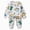 A27-Multicolour, variant on Ccpelsie Toddler Boys Girls Casual Pajamas Long Sleeve Tops Pants Fall Winter Sleepwear Loungewear Set Yellow,6-12 Months