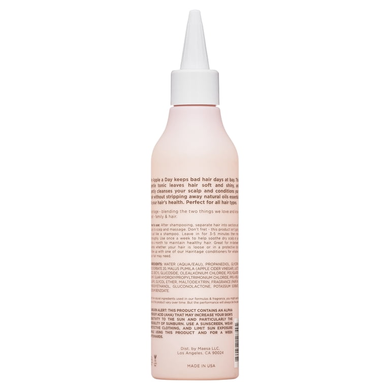Hairitage Apple Cider Vinegar Hair Rinse, 8 oz photo 8