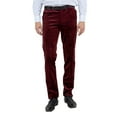 thumbnail image 3 of Men's Slim-fit Velvet Suits Separates, Pants, 3 of 4